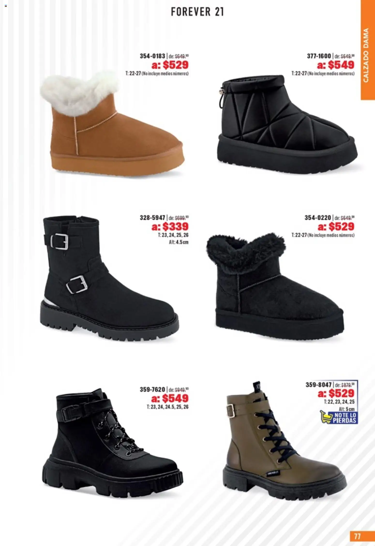 Nuevas ofertas de Andrea válidas en toda la República Mexicana desde el 05.04.2026. ¡Encuentra las mejores ofertas en Andrea catálogo Outlet! | Página: 77