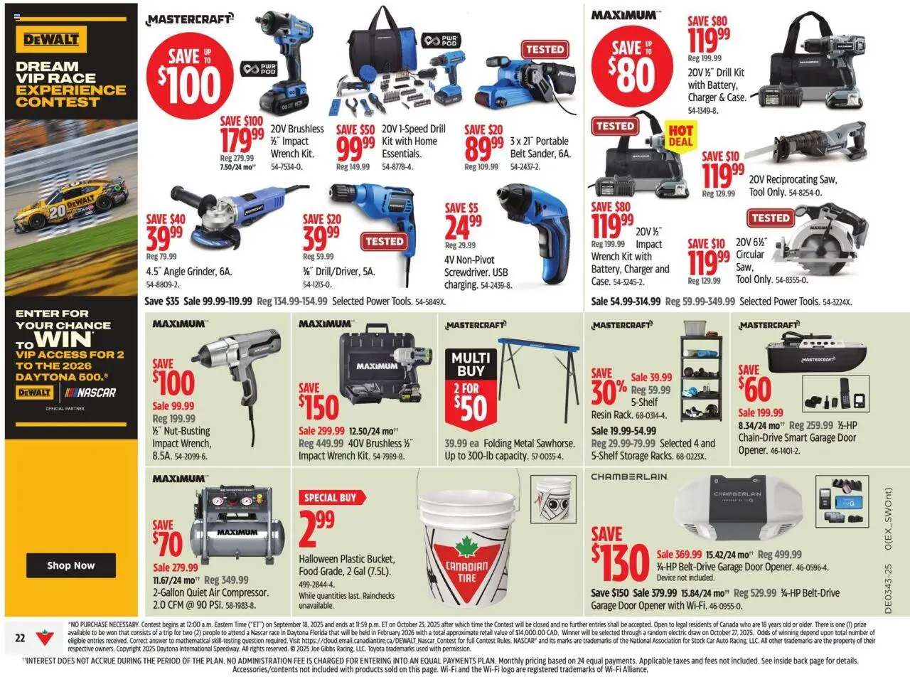 Canadian Tire flyer valid from 17.10.2025 | Page: 33 | Products: Belt