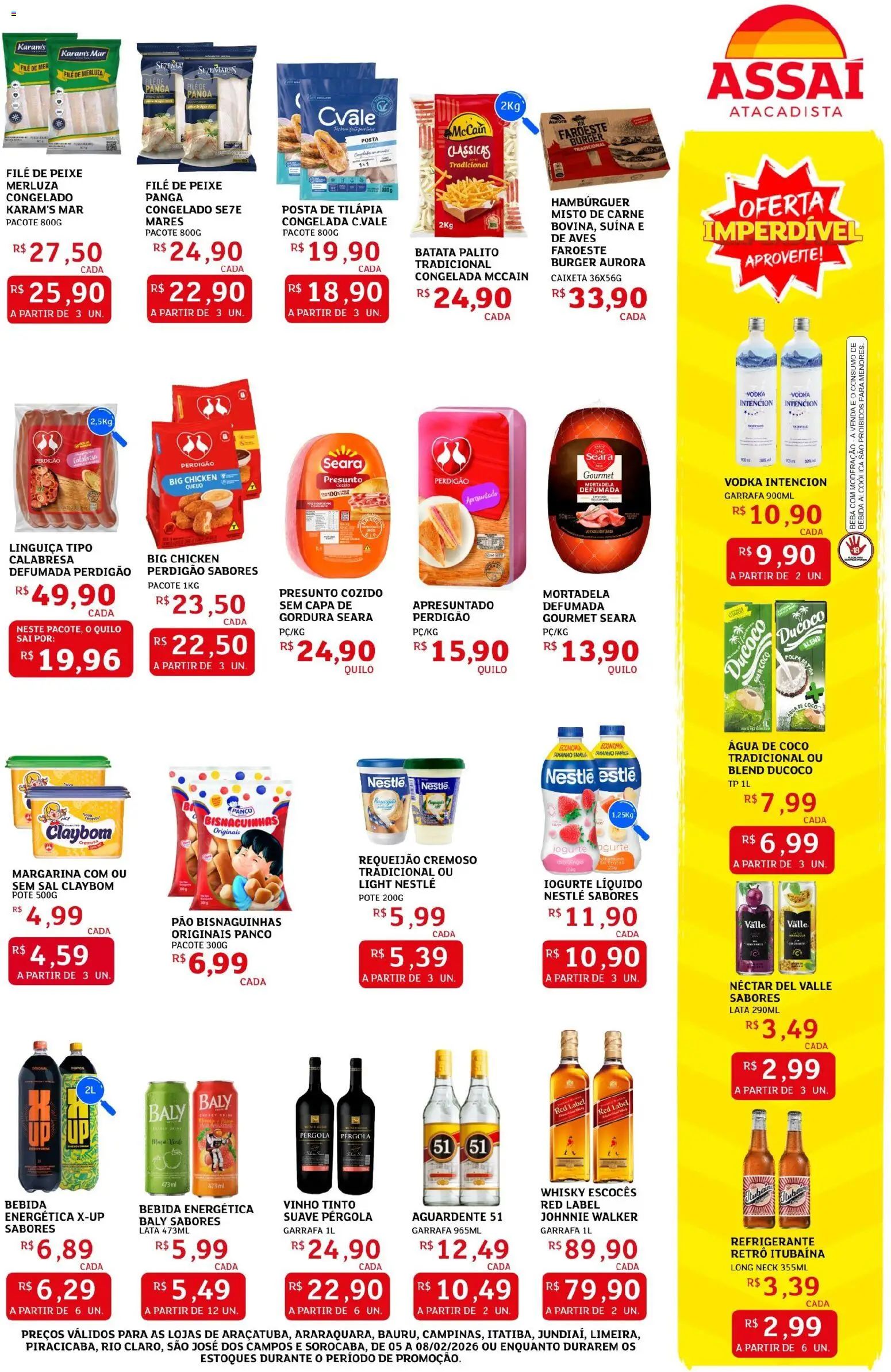 Assaí Atacadista Folheto - válido de 05.02.2026 | Página: 3
