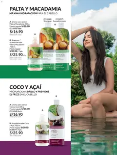 Vista previa de folleto Avon catálogo - Campaña 5 de la Avon válido desde 10.03.2026 | Página: 181 | Productos: Shampoo, Acondicionador, Crema