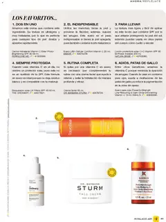 Vista previa de Palacio De Hierro catálogo, nuevo folleto de la tienda, válido en México a partir del 01.11.2025 | Página: 51 | Productos: Serum, Crema, Contorno, Bloqueador