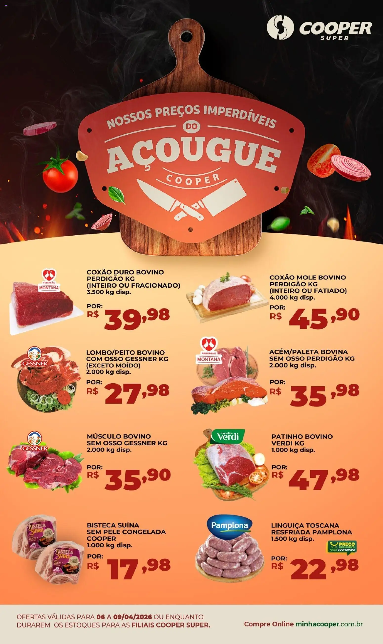 Cooper Folheto - válido de 06.04.2026 | Página: 1 | Produtos: Linguiça