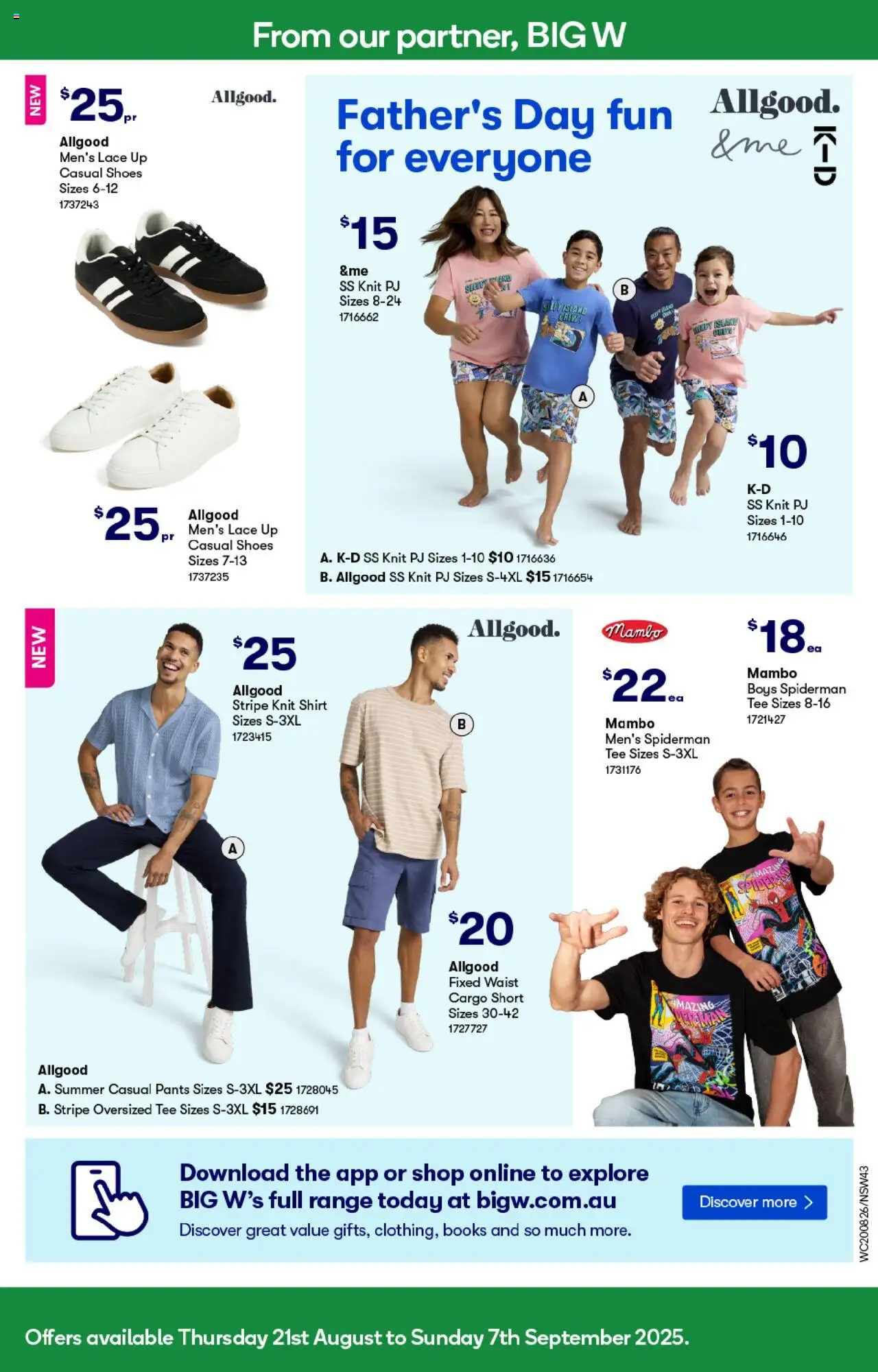 Woolworths catalogue - valid from 20.08.2025 | Page: 43 | Products: Shirt, Pants