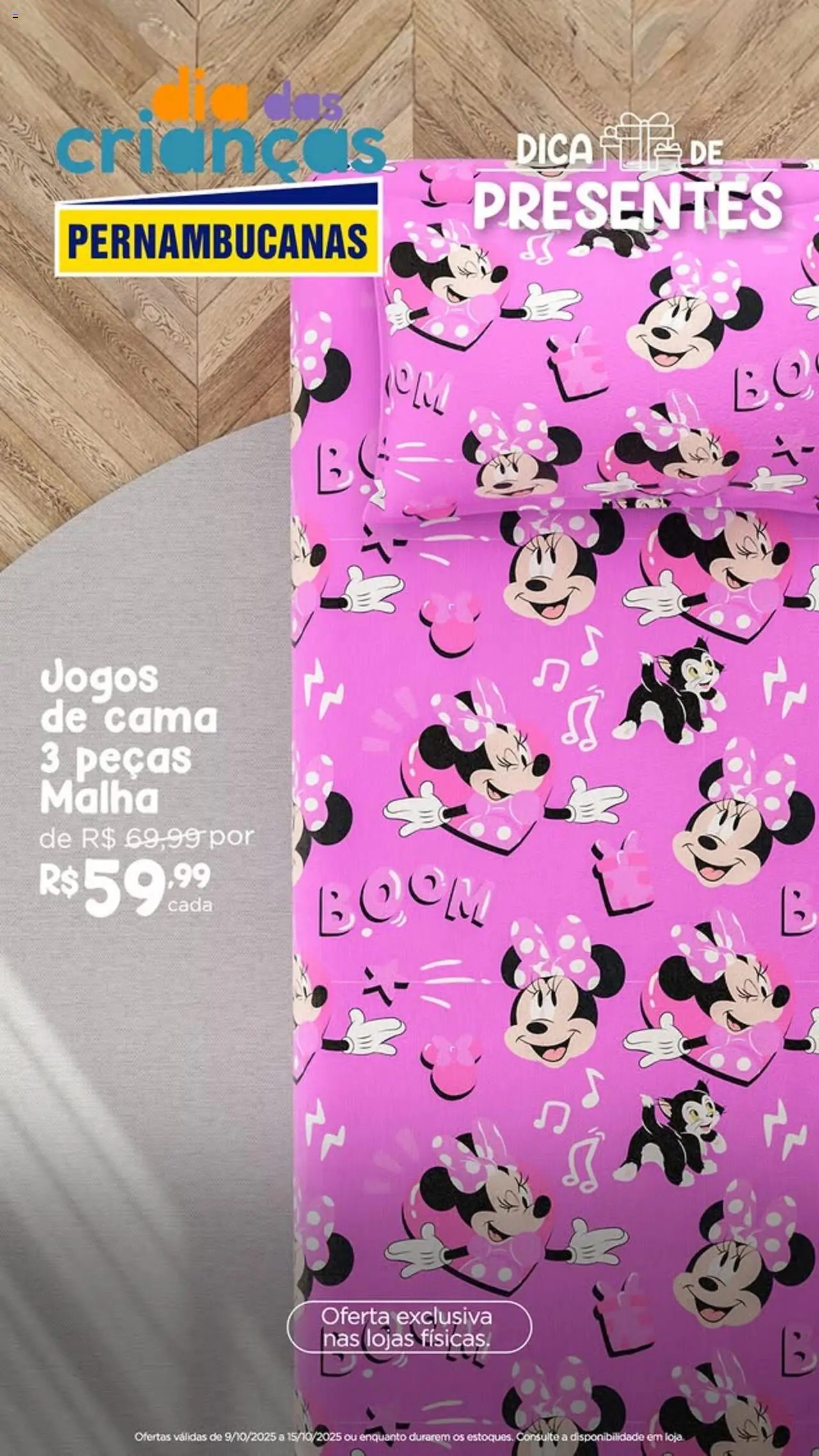 Pernambucanas Folheto - válido de 09.10.2025 | Página: 6 | Produtos: Cama, Jogos