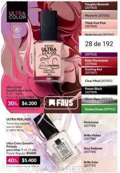 Vista previa Avon - Campaña 3/2026 válido desde el 01.03.2026 | Página: 28 | Productos: Sobre, Brillo, Radiante