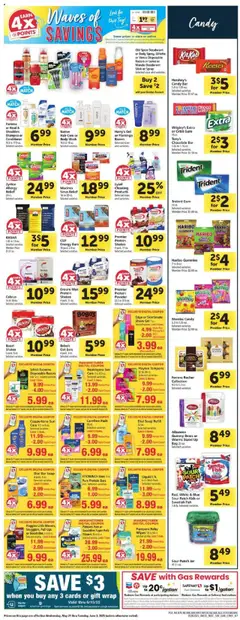 Safeway Weekly Ad - CA - valid from 28.05.2025 | Page: 9 | Products: Powder, Deodorant, Fish, Tampons