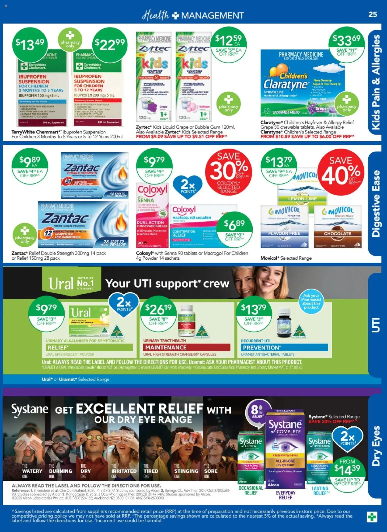 Terry White catalogue - valid from 13.11.2025 | Page: 25 | Products: Chocolate, Runny nose, Treatment, Tablets