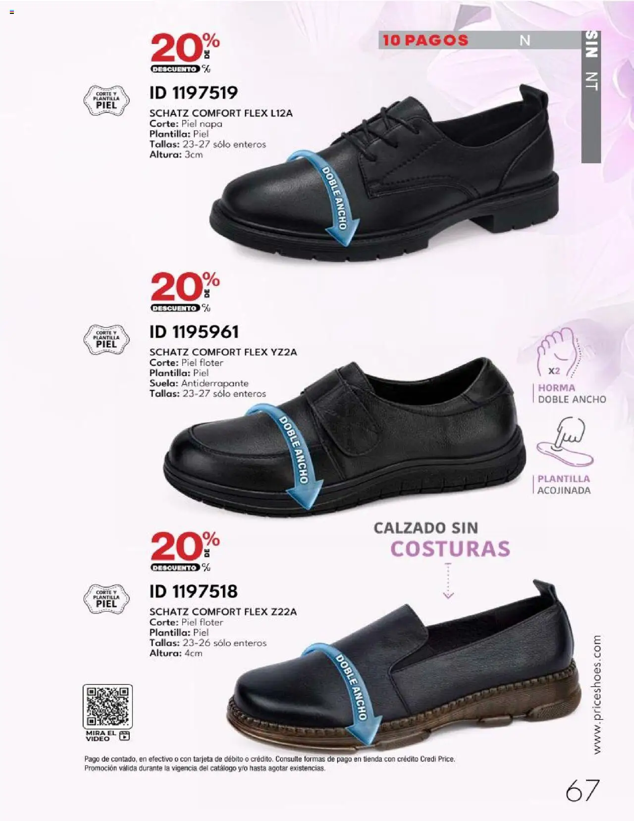 Nuevas ofertas de Price Shoes válidas en toda la República Mexicana desde el 28.04.2025. ¡Encuentra las mejores ofertas en Price Shoes catálogo Calzado PV 2025! | Página: 67 | Productos: Video