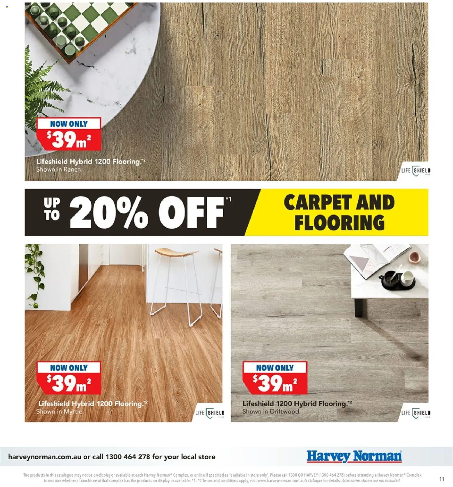 Harvey Norman catalogue - valid from 24.12.2025 | Page: 11 | Products: Carpet, Flooring, Accessories