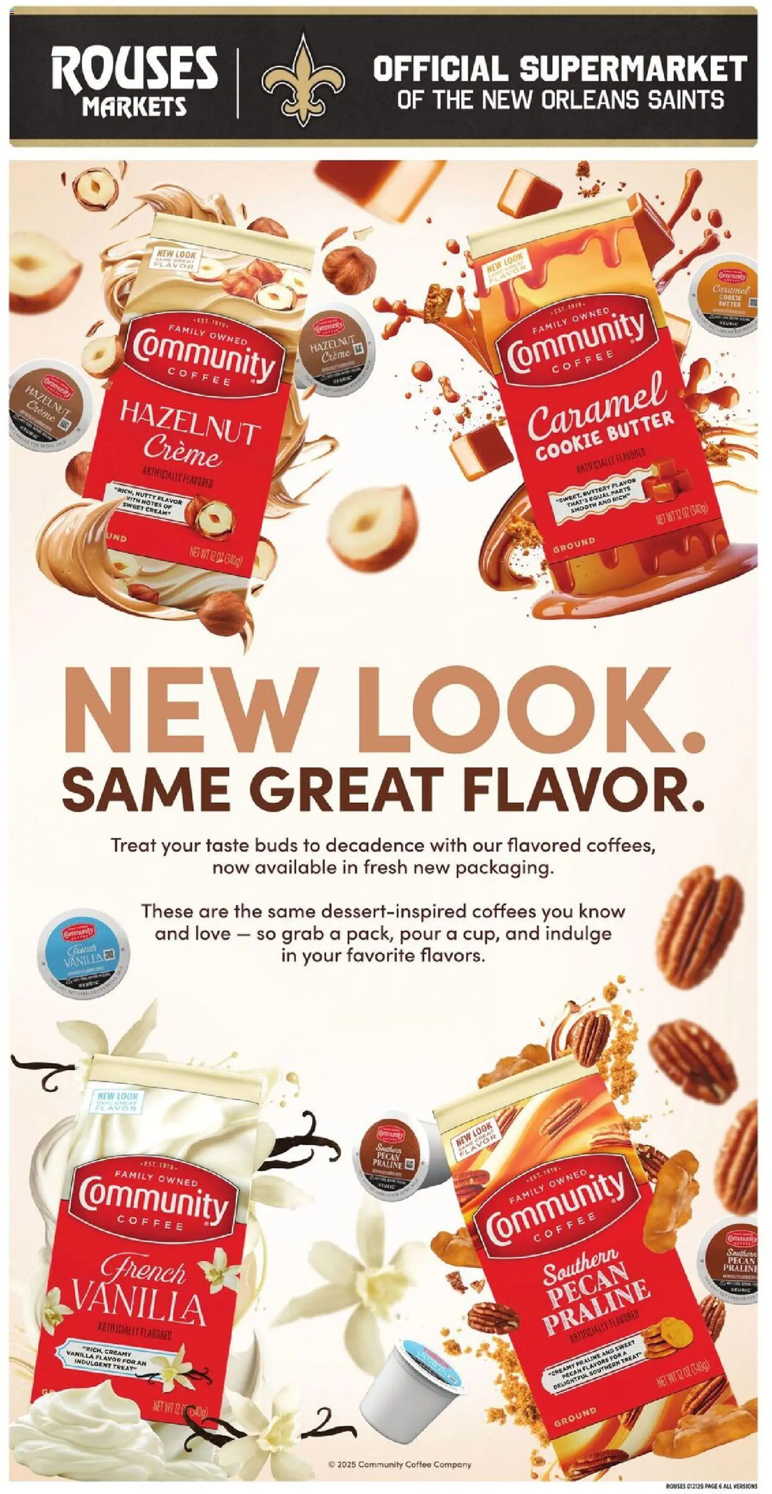 Rouses Weekly Ad - LA - valid from 21.01.2026 | Page: 10 | Products: Butter, Coffee, Cream
