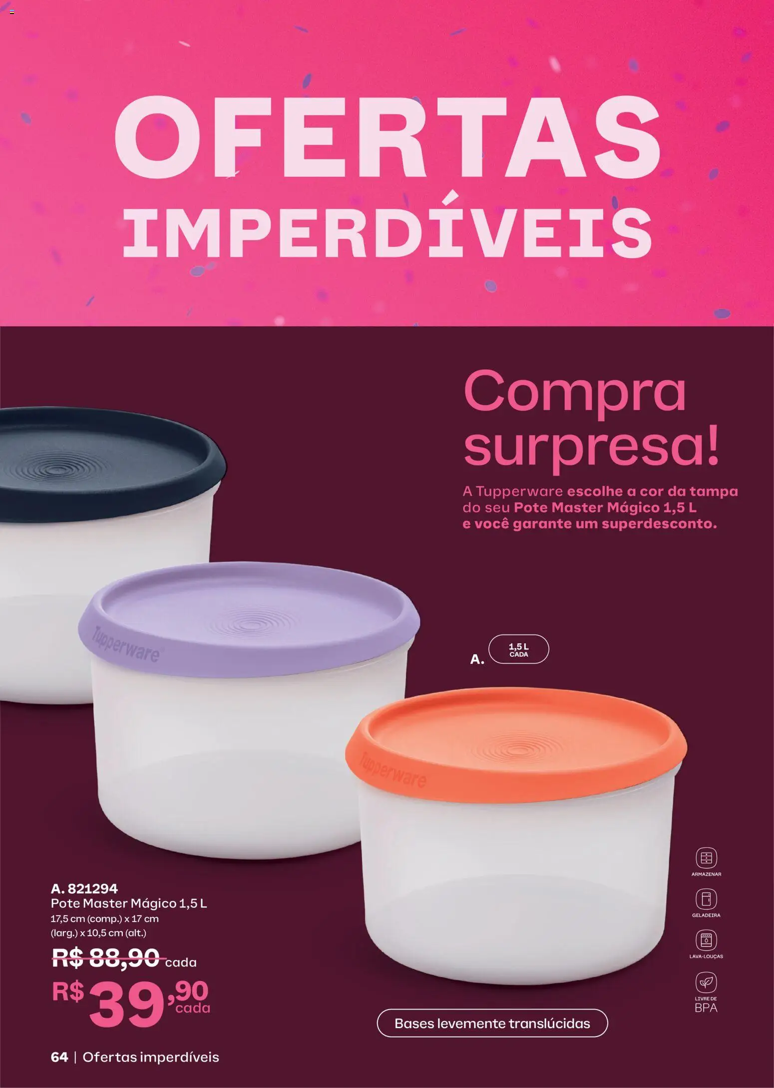 Tupperware Folheto - válido de 01.02.2026 | Página: 82 | Produtos: Geladeira