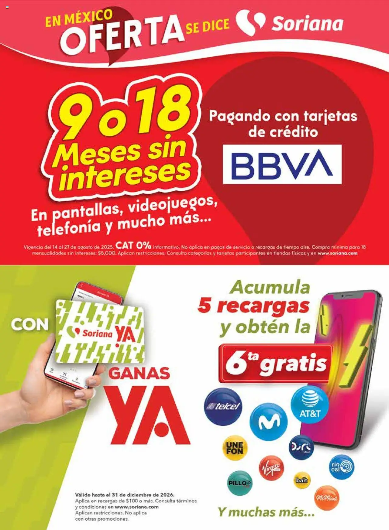 Nuevas ofertas de Soriana válidas en toda la República Mexicana desde el 14.08.2025. ¡Encuentra las mejores ofertas en Soriana - Preciazazaso Híper: Valle de México! | Página: 36