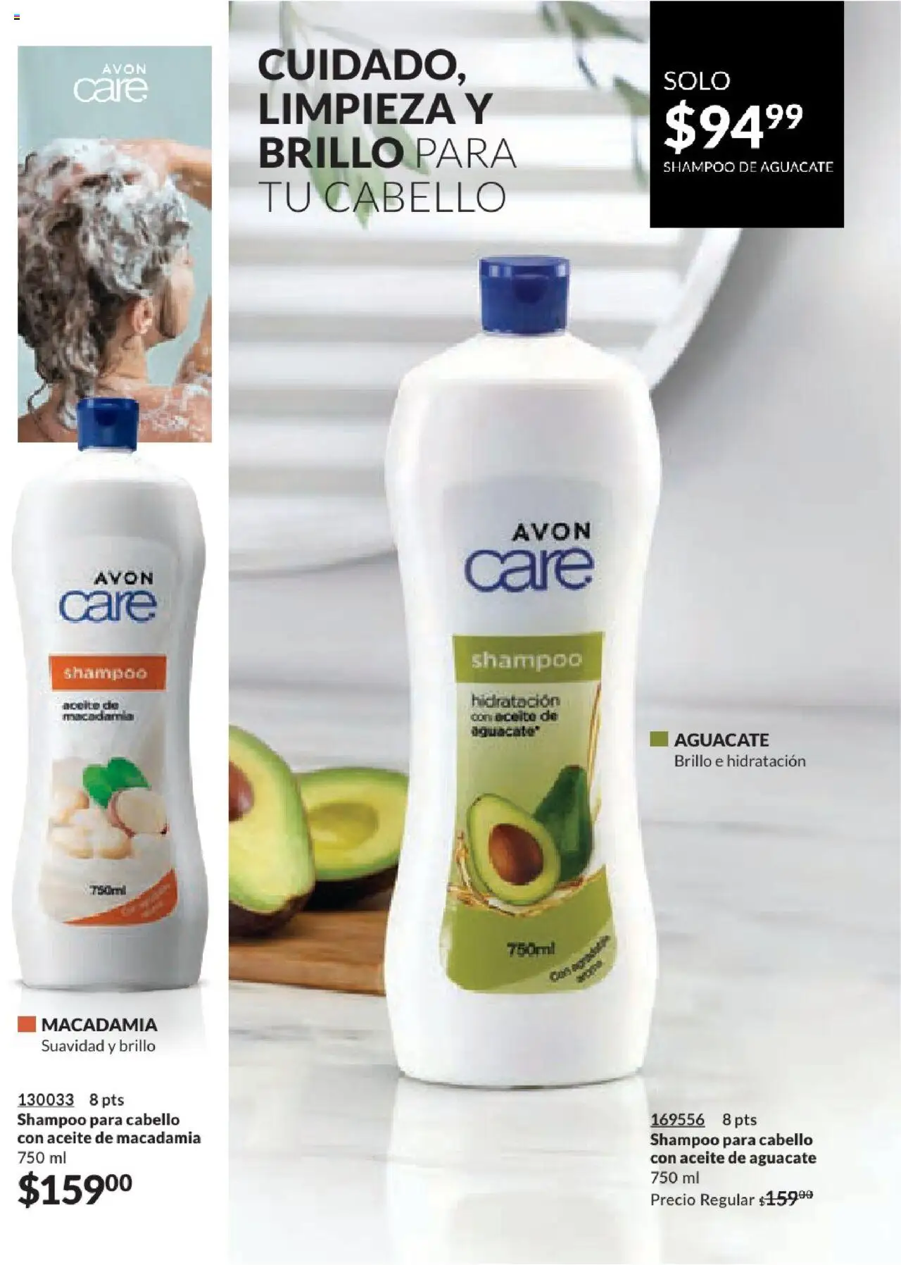 Nuevas ofertas de AVON válidas en toda la República Mexicana desde el 17.03.2025. ¡Encuentra las mejores ofertas en AVON campaña 7 2025! | Página: 197 | Productos: Brillo, Aceite, Aguacate
