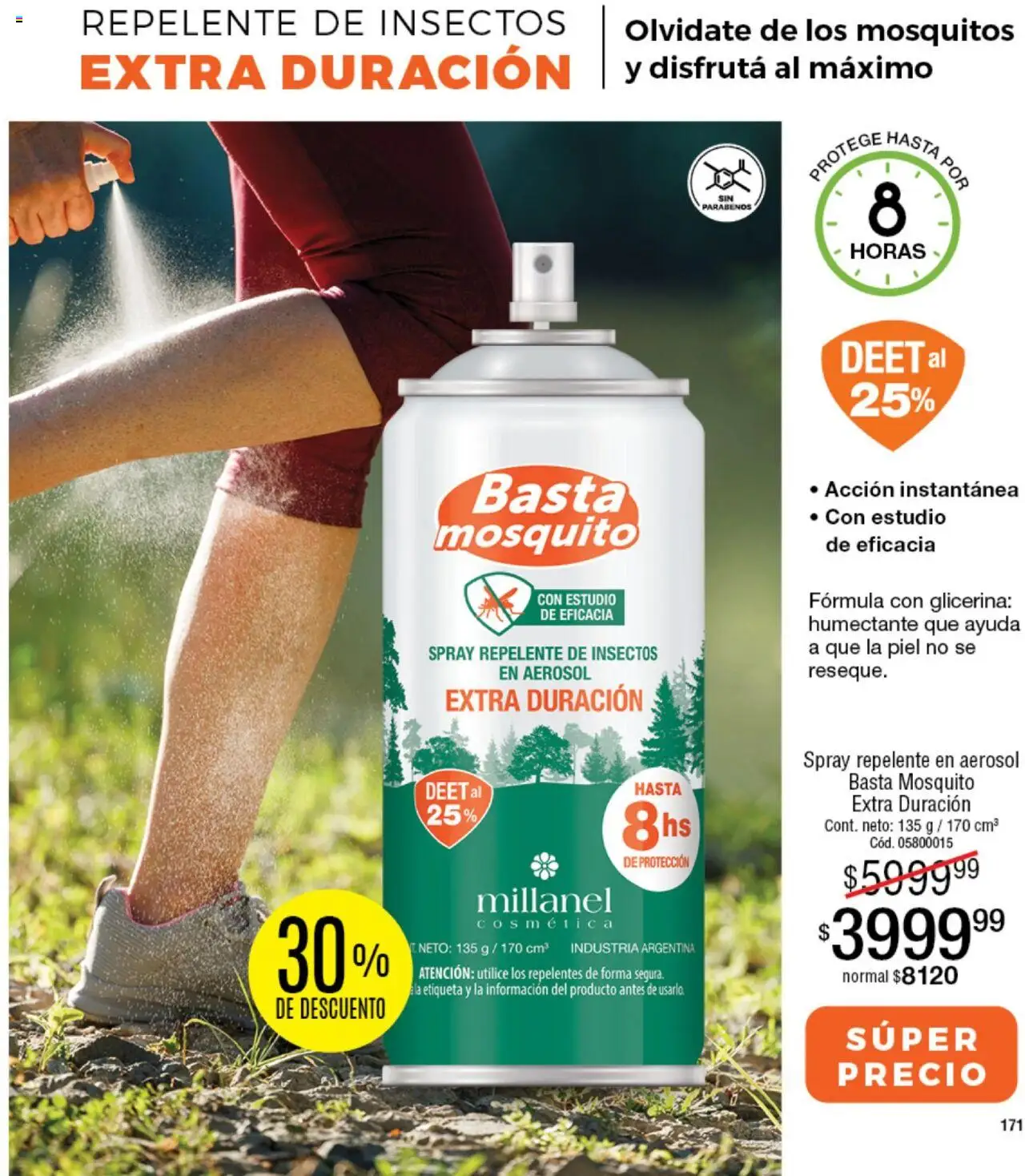 Millanel catálogo │ válido desde el 18.08.2025 | Página: 171 | Productos: Repelente