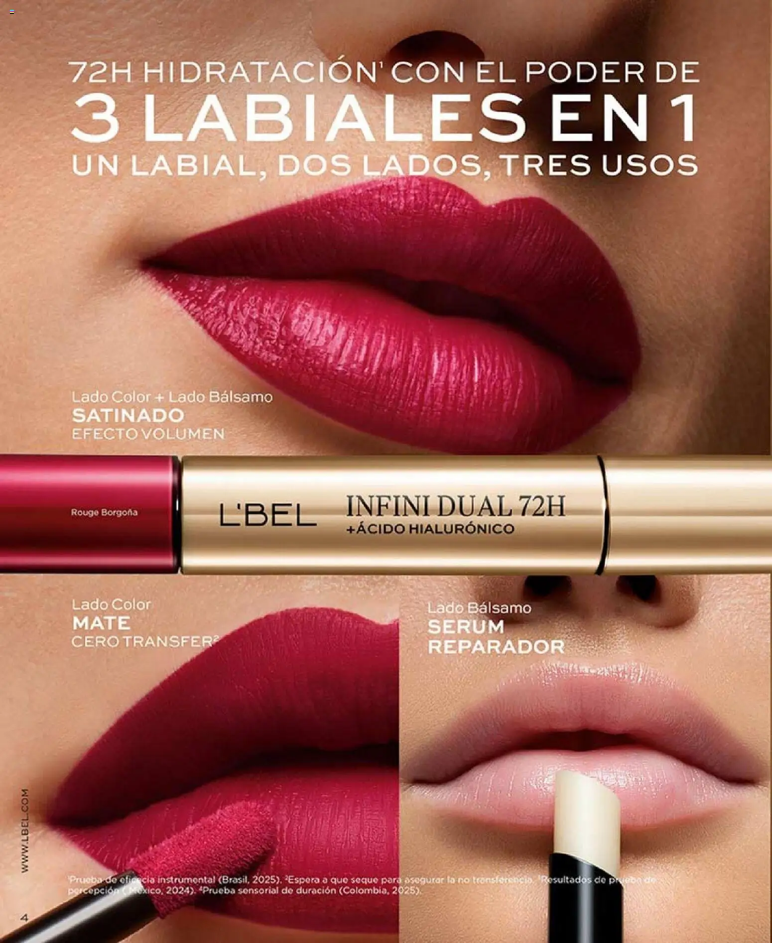 Catálogo L'Bel Campaña2x │ válido desde el 16.01.2026 | Página: 4 | Productos: Bálsamo, Mate, Serum