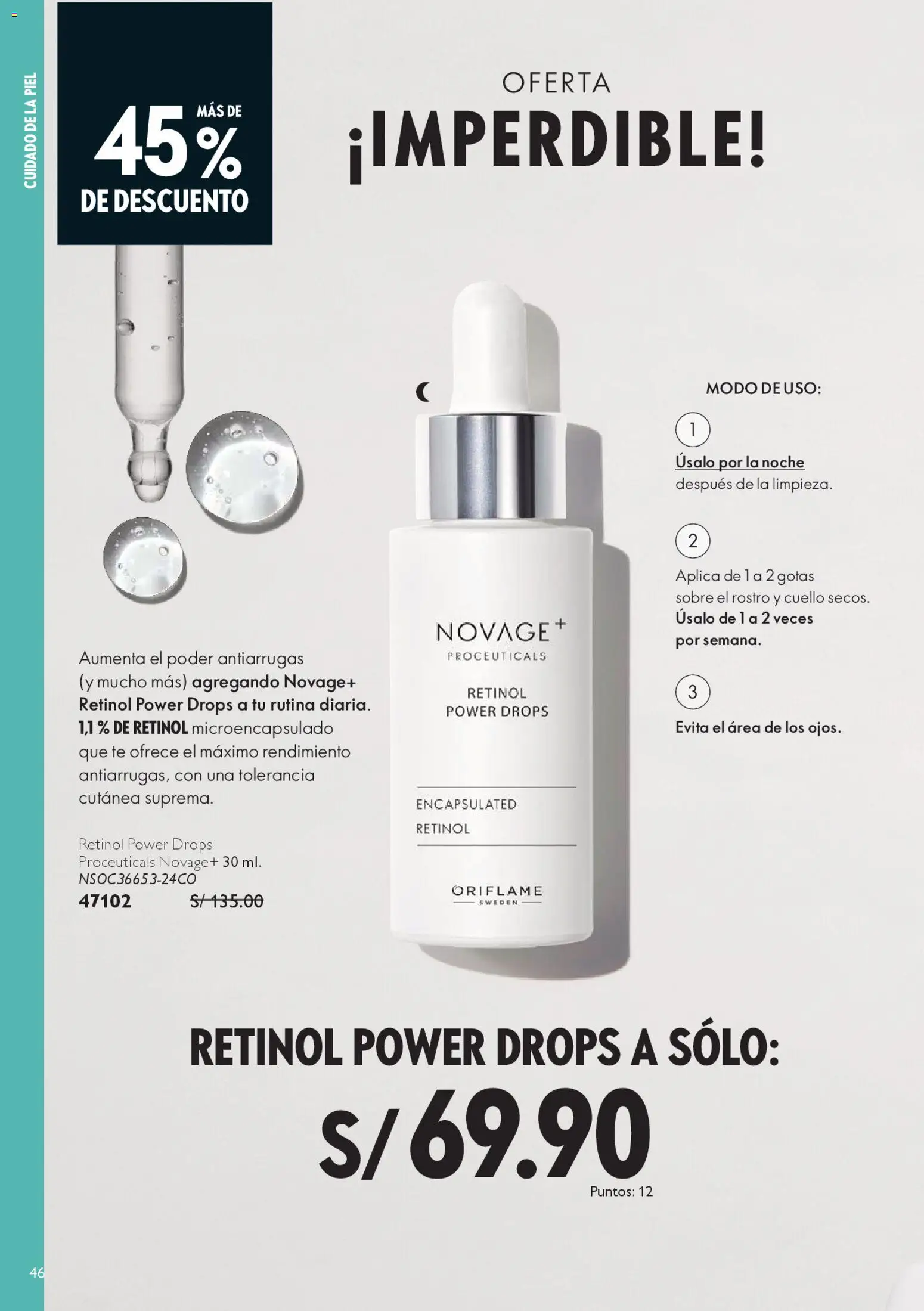 Catálogo Oriflame válido desde 27.12.2025 | Página: 46 | Productos: Té