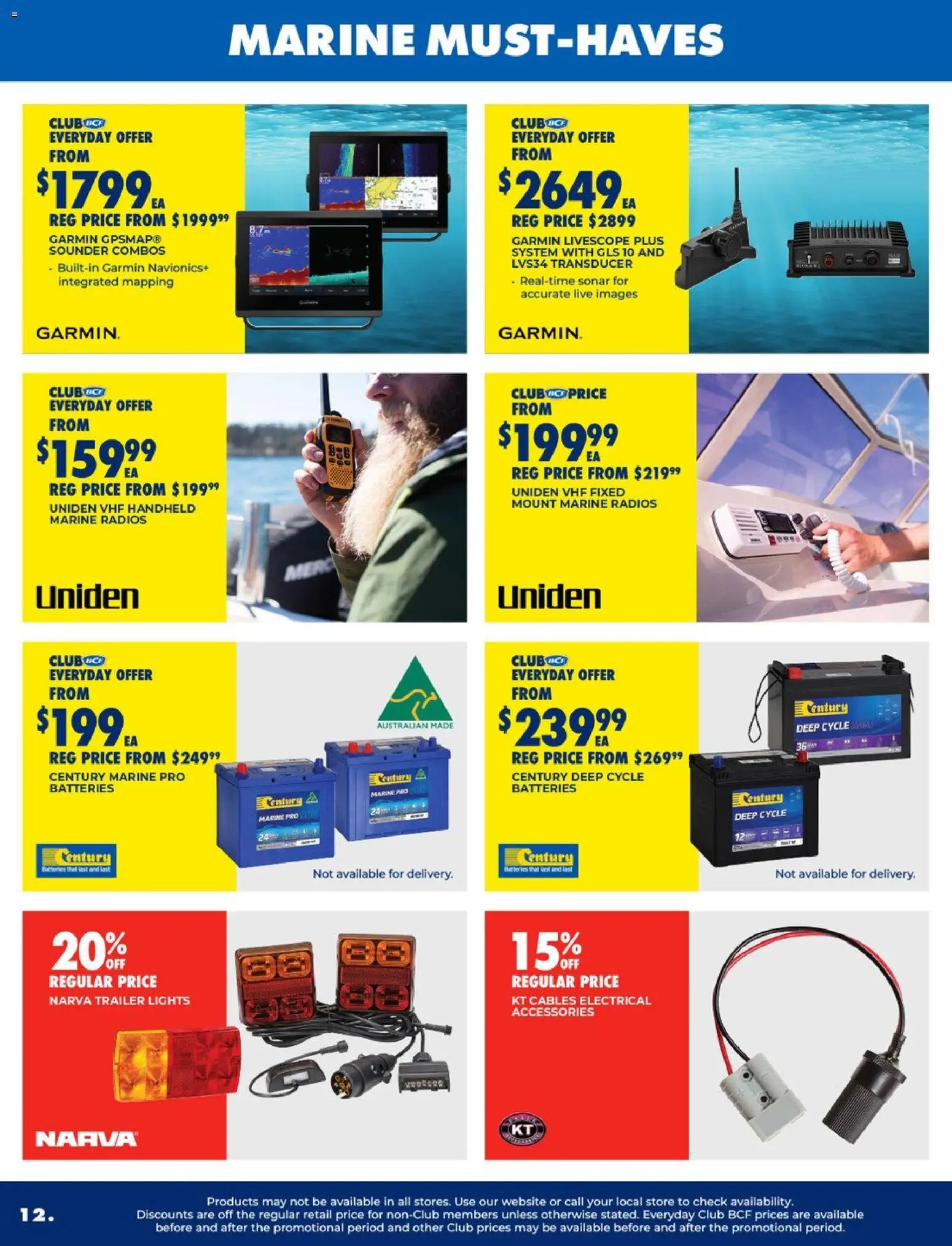 BCF catalogue - valid from 24.02.2026 | Page: 12 | Products: Accessories, Batteries