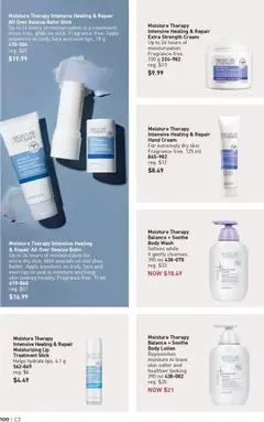 Preview of Moisture Therapy Intensive Healing & Repair Hand Cream, For extremely dry skin. Fragrance-free. 125 ml 845-982 from shop Avon valid from 29.01.2026 | Page: 100