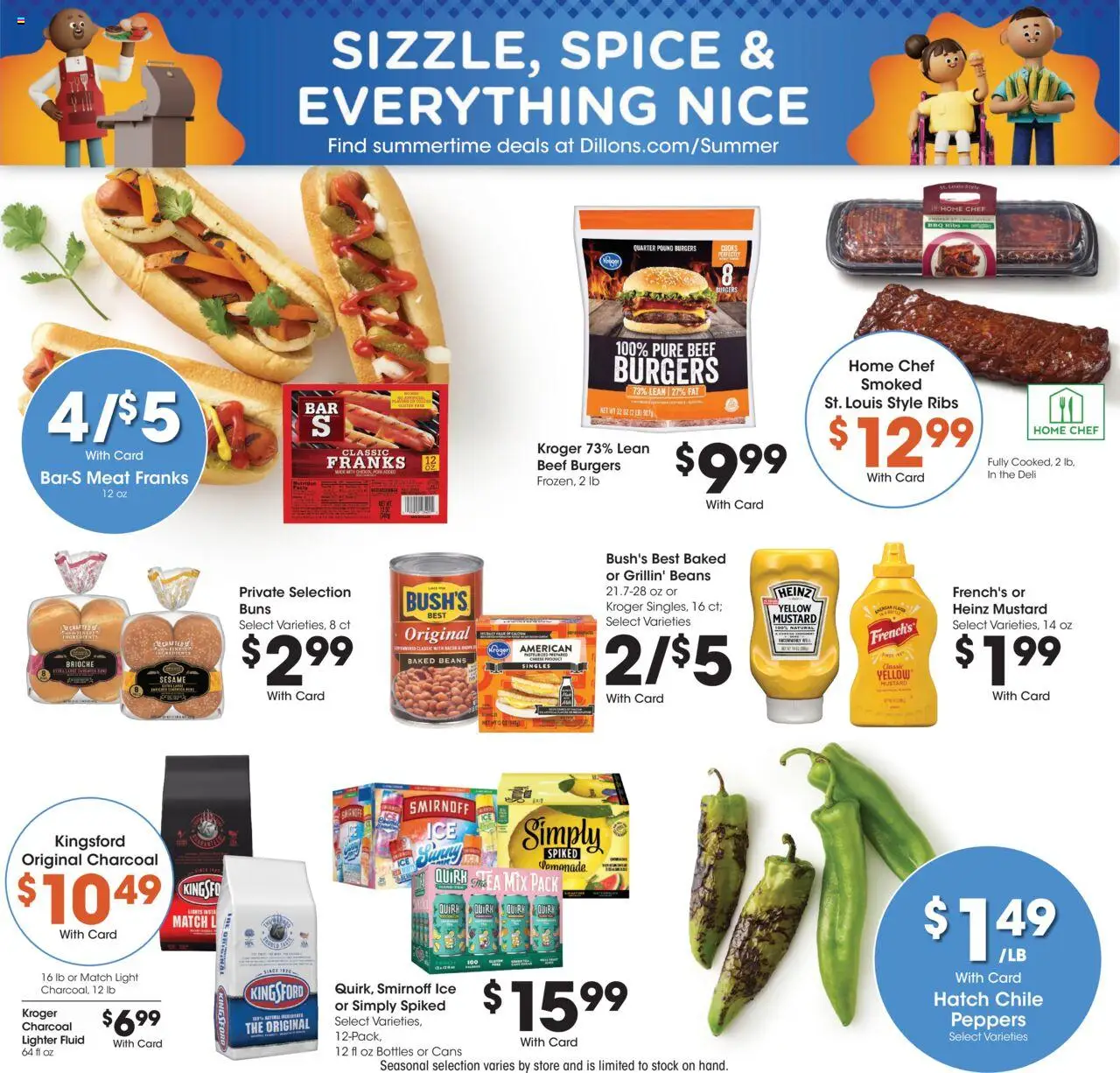 Dillons Weekly Ad - KS - valid from 20.08.2025 | Page: 6 | Products: Peppers, Beef, Lighter