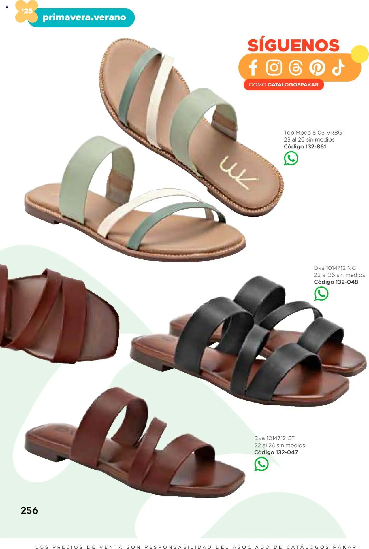Nuevas ofertas de SC Pakar válidas en toda la República Mexicana desde el 31.01.2025. ¡Encuentra las mejores ofertas en SC Pakar catálogo Primavera Verano! | Página: 256 | Productos: Top