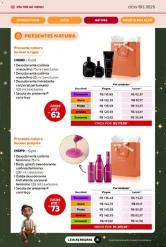 Avon - Campanha 19: Minha Consultoria - Pré-Visualização do folheto da loja Avon, válido de 21.11.2025 | Página: 54