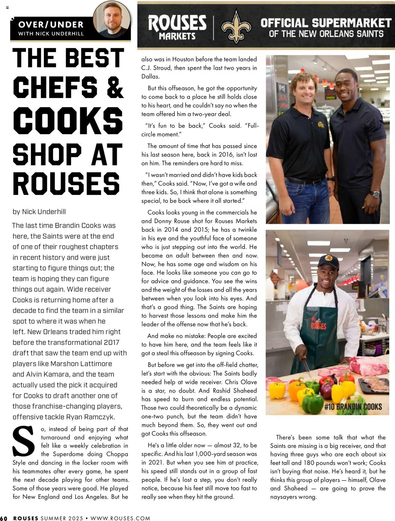 Rouses Magazine Summer 2025 - valid from 01.09.2025 | Page: 62 | Products: Saw, Receiver, Weight
