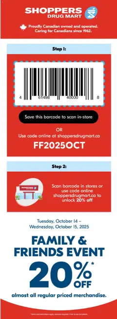 Preview of Shoppers - Event from shop Shoppers valid from 14.10.2025