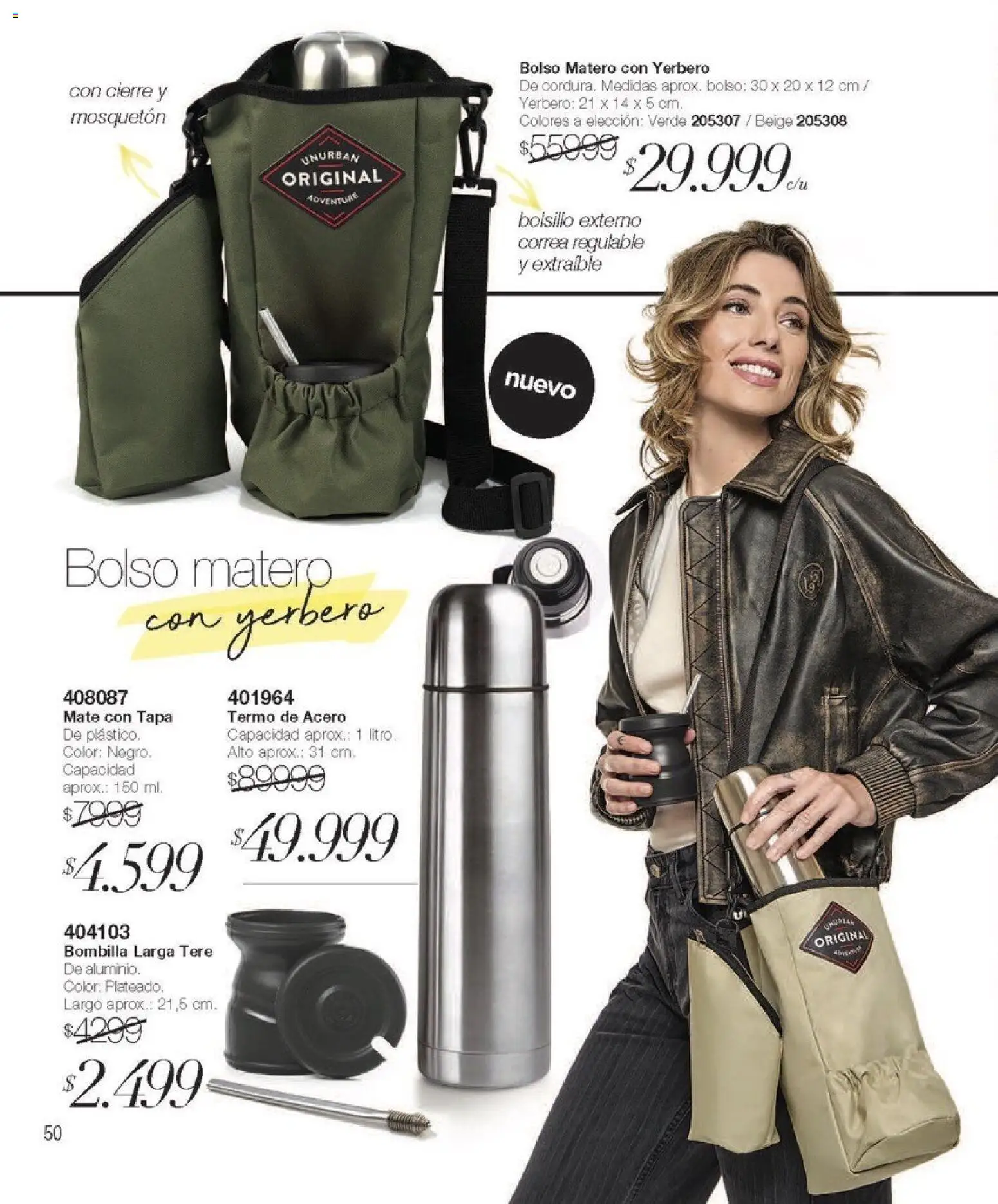 Violetta - Violetta Cosméticos │ válido desde el 18.03.2026 | Página: 50 | Productos: Mate, Termo, Bombilla, Bolso