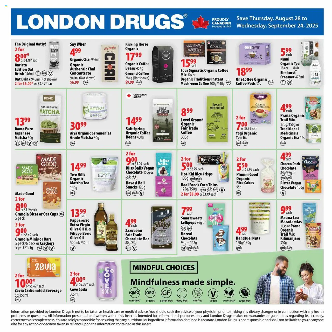 London Drugs flyer valid from 28.08.2025 | Page: 1