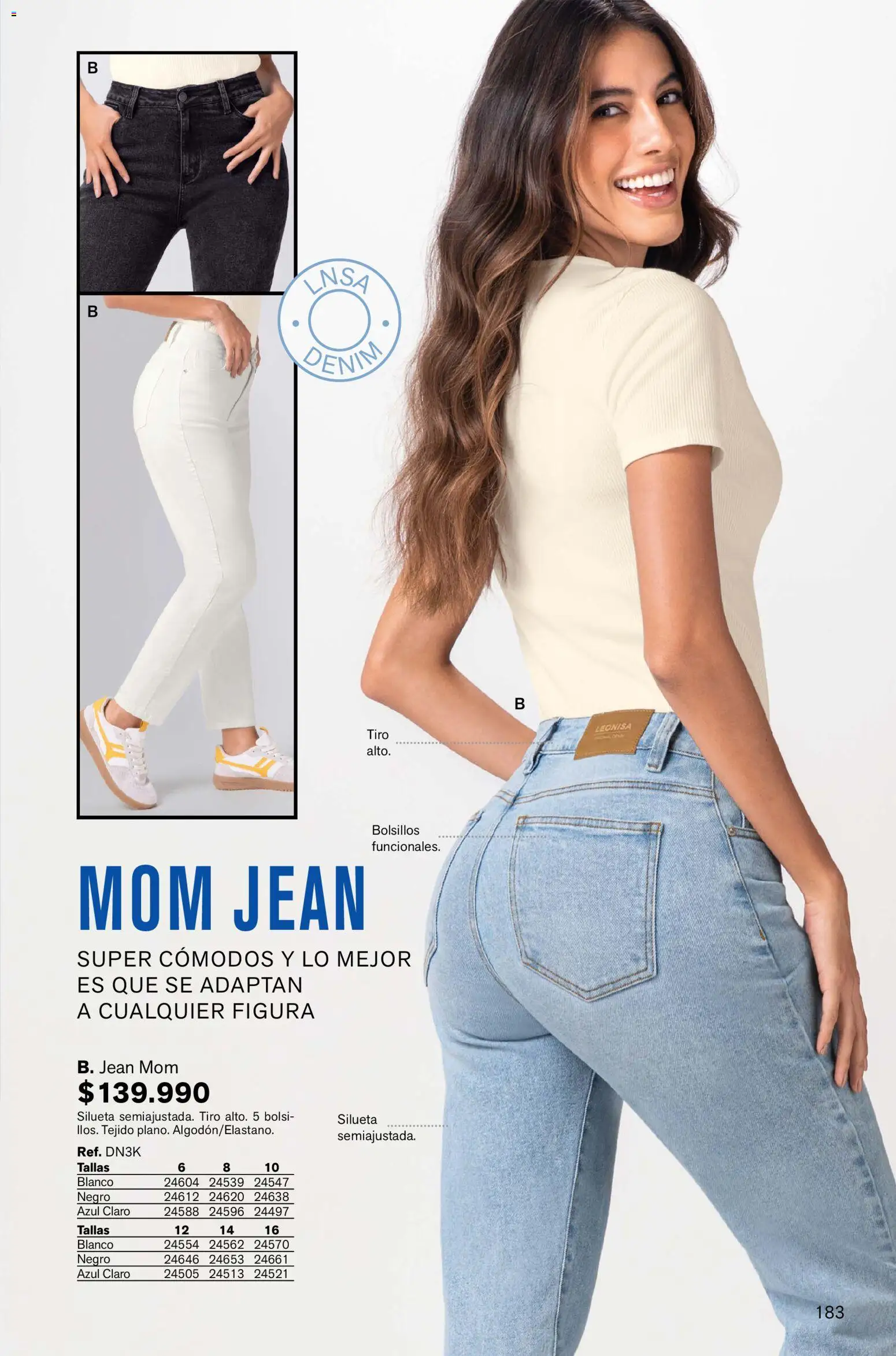 Leonisa revista - valida desde el 02.01.2026 | Página: 183 | Productos: Jean