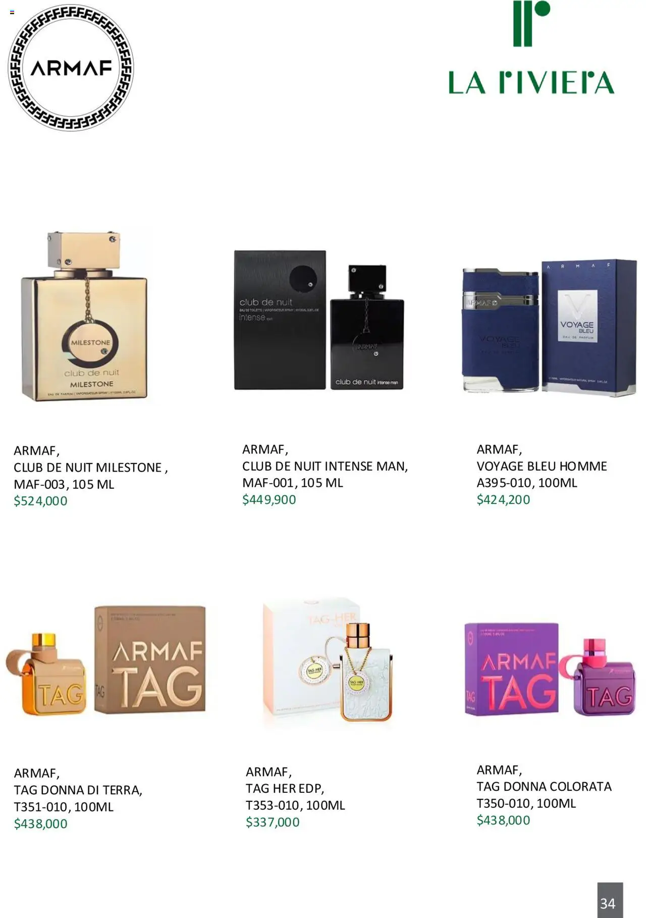 La riviera revista - valida desde el 01.10.2025 | Página: 34