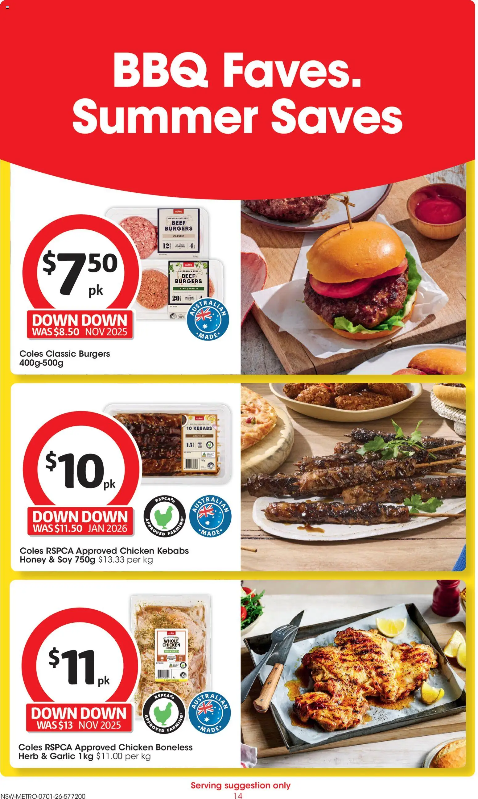 Coles catalogue - valid from 07.01.2026 | Page: 14 | Products: Herb, Honey, Garlic, Parsley