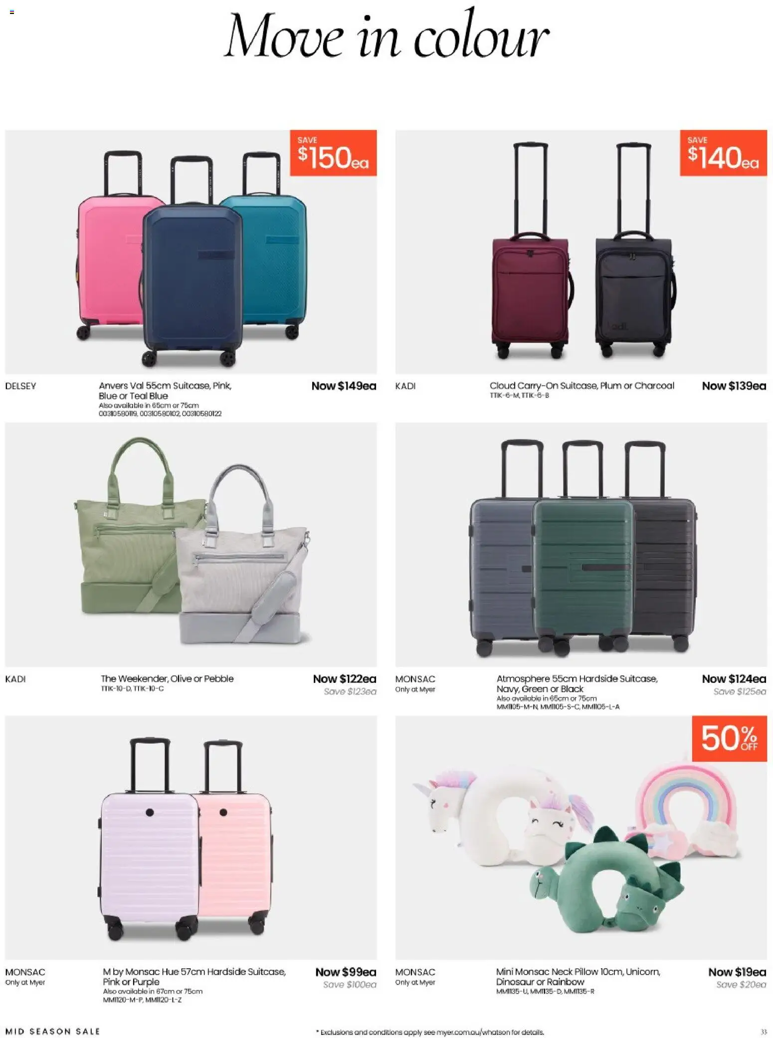 Myer catalogue - valid from 04.03.2026 | Page: 33 | Products: Pillow