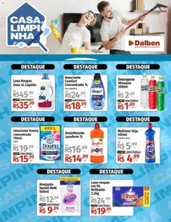 Supermercado Dalben - Ofertas Casa Limpinha - Pré-Visualização do folheto da loja Supermercado Dalben, válido de 20.10.2025