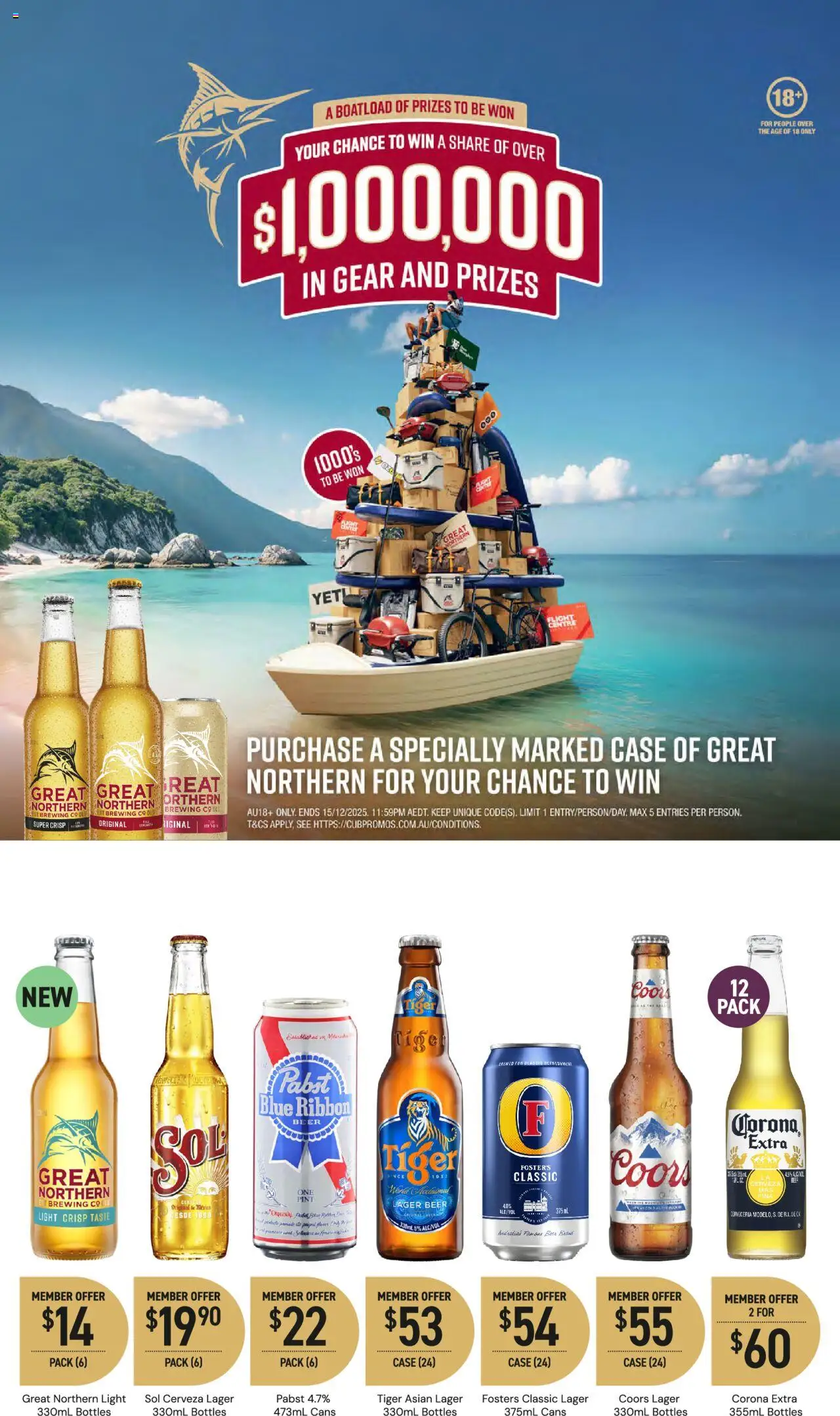 Dan Murphy's catalogue - valid from 09.10.2025 | Page: 35 | Products: Light, Beer, Case, Fan