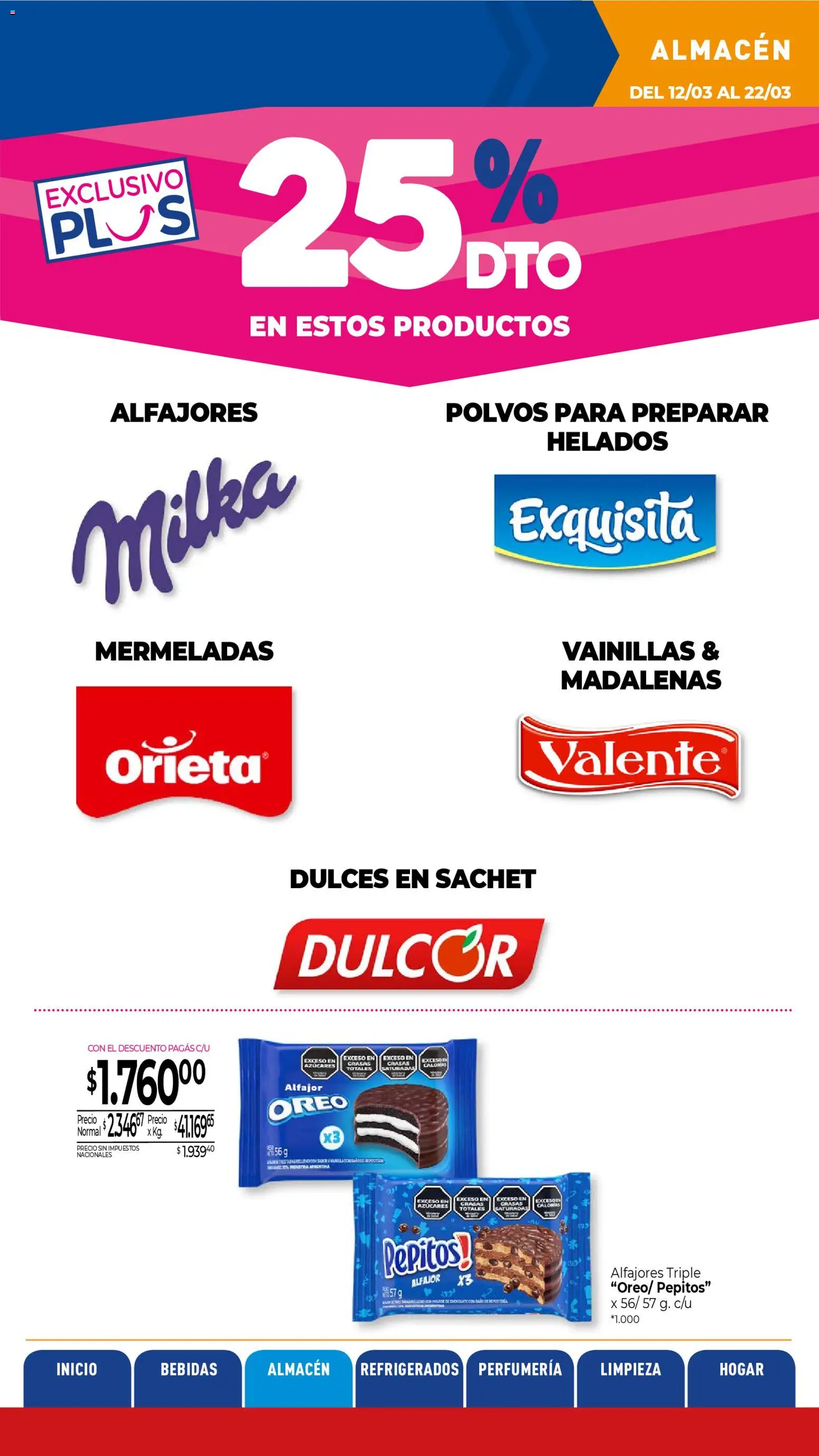 La Anonima catálogo │ válido desde el 13.03.2026 | Página: 15 | Productos: Alfajor