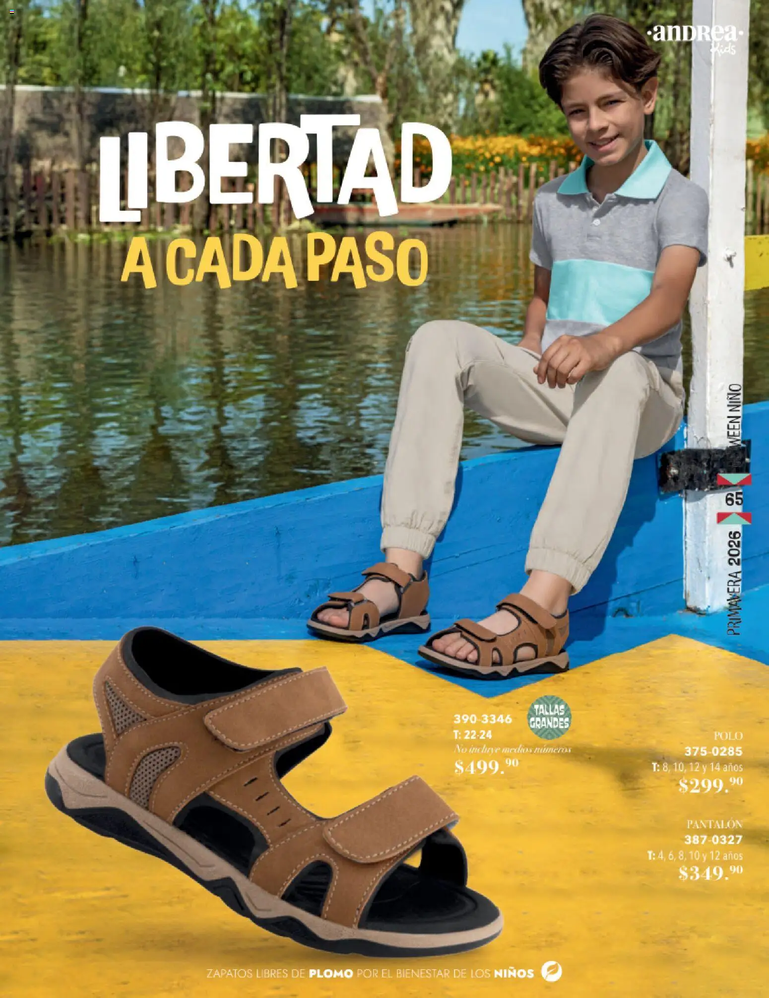 Nuevas ofertas de Andrea válidas en toda la República Mexicana desde el 25.01.2026. ¡Encuentra las mejores ofertas en Andrea catálogo Infantil! | Página: 65 | Productos: Zapatos