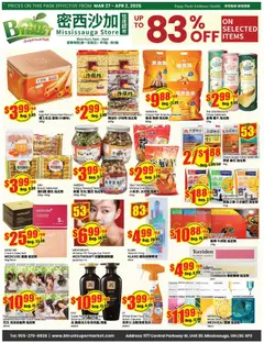 Preview of Btrust Supermarket weekly flyer - Mississauga from shop Btrust Supermarket valid from 27.03.2026