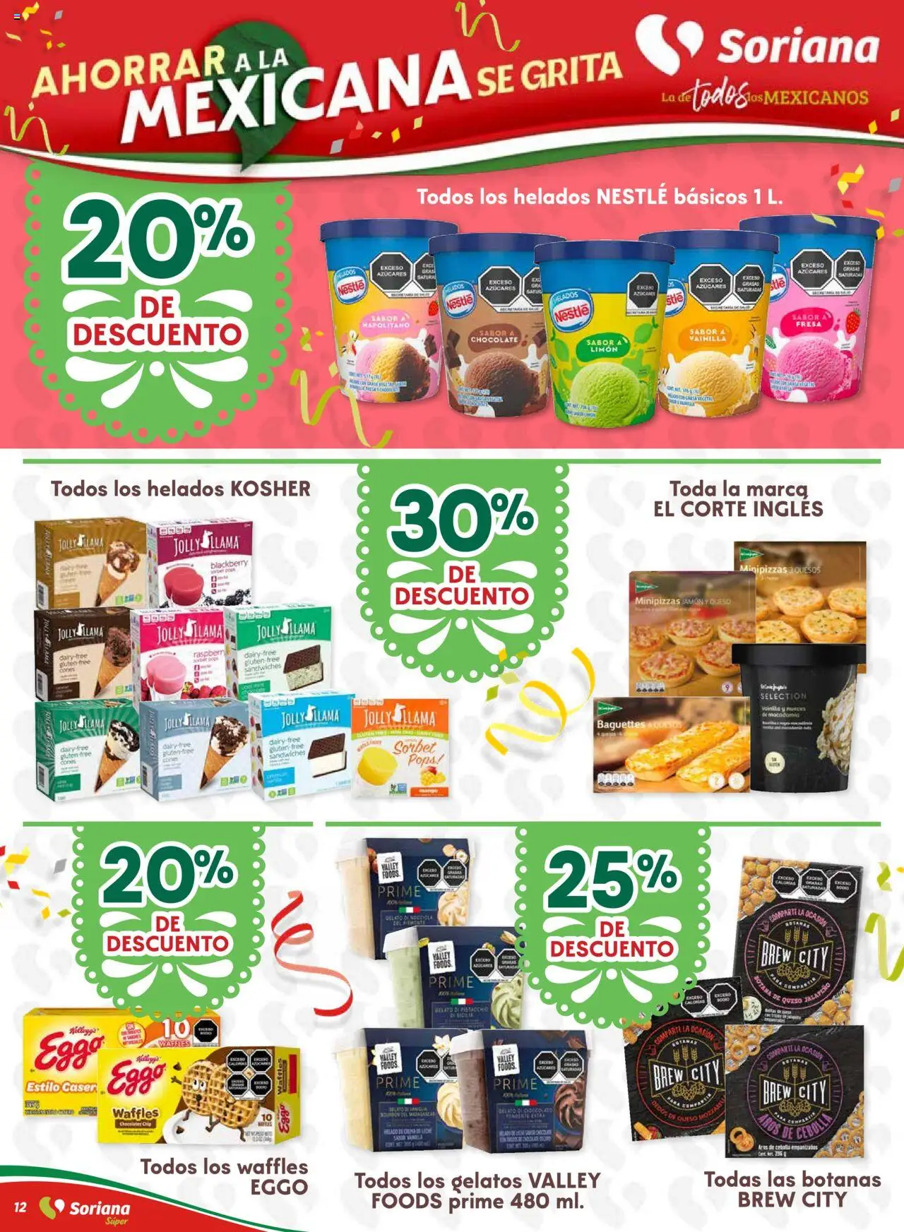Nuevas ofertas de Soriana válidas en toda la República Mexicana desde el 10.09.2025. ¡Encuentra las mejores ofertas en Soriana - Ahorrar a la mexicana se grita Soriana Súper Nacional! | Página: 12 | Productos: Cebolla, Fresa, Chocolate, Nueces