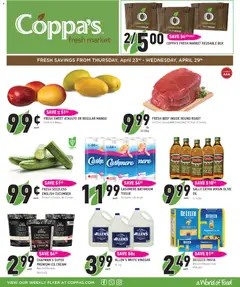 Preview of Coppas Fresh Market weekly flyer / circulaire from shop Coppas Fresh Market valid from 23.04.2026