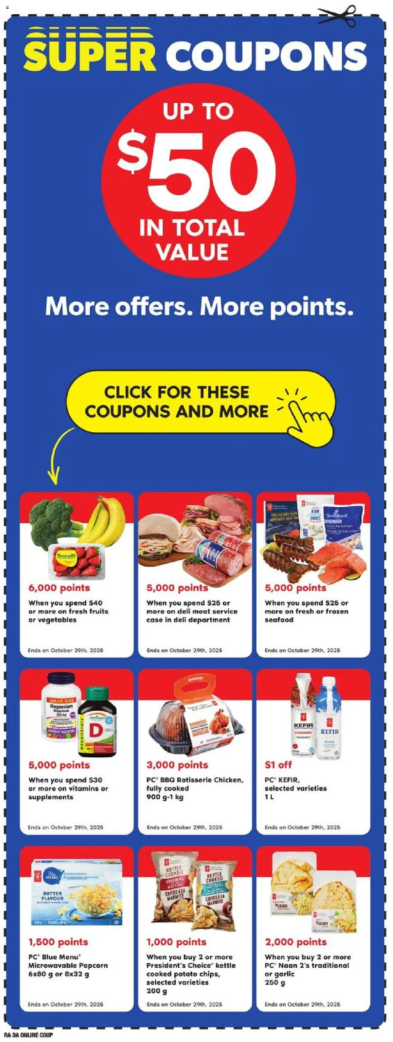 Atlantic Superstore flyer valid from 09.10.2025 | Page: 25 | Products: PC, Case, Kettle, Butter