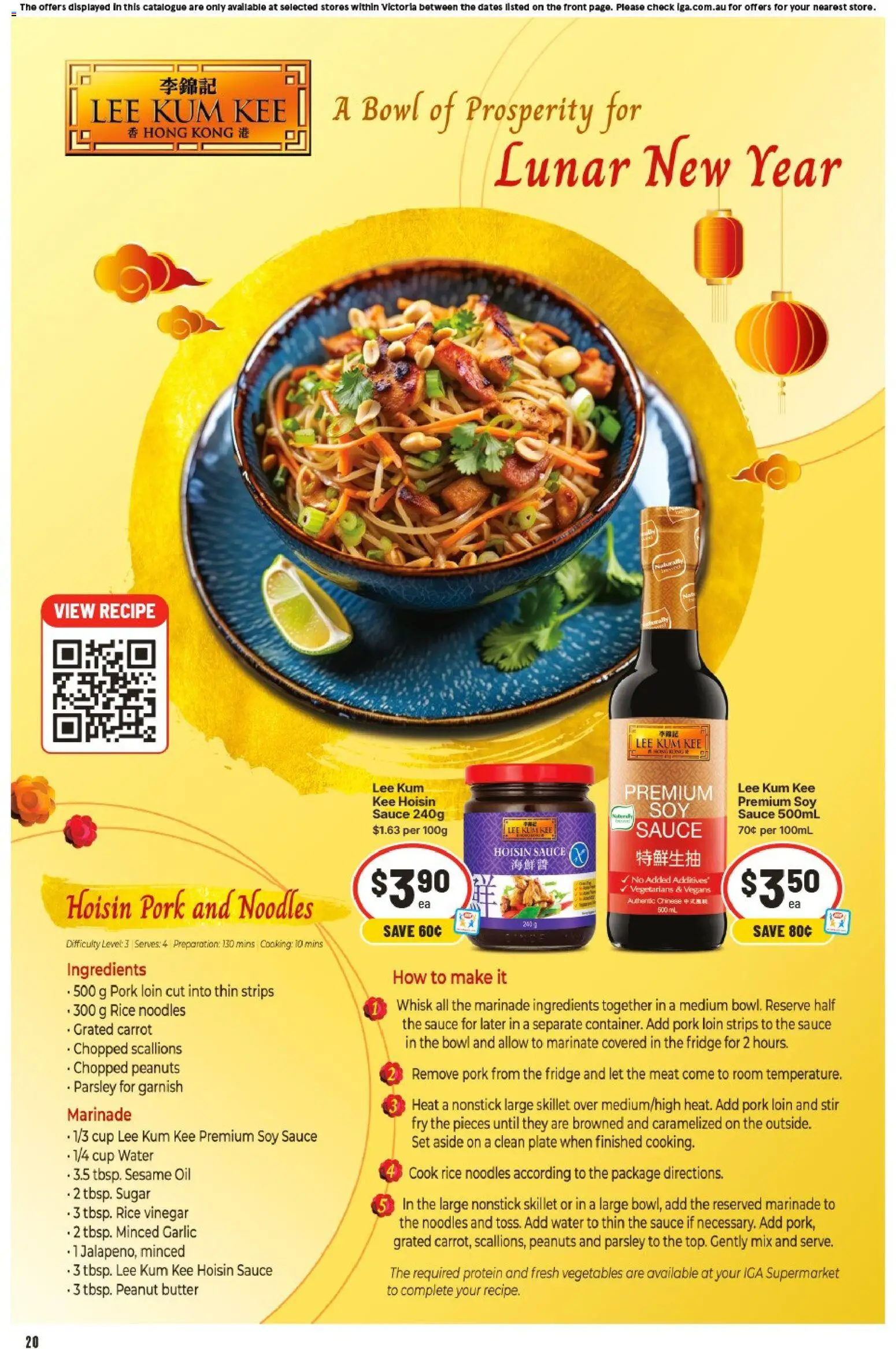 IGA catalogue - valid from 28.01.2026 | Page: 18 | Products: Butter, Noodles, Parsley, Fridge