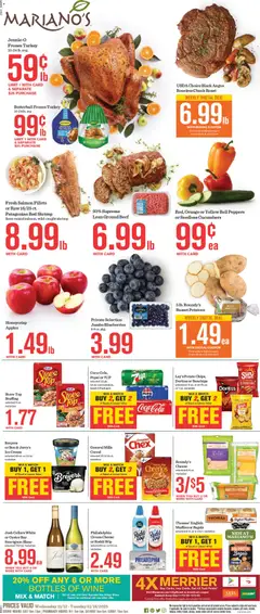 Preview of Mariano's weekly ads valid from 12.11.2025