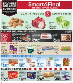 Preview of Smart & Final weekly ads valid from 13.01.2026