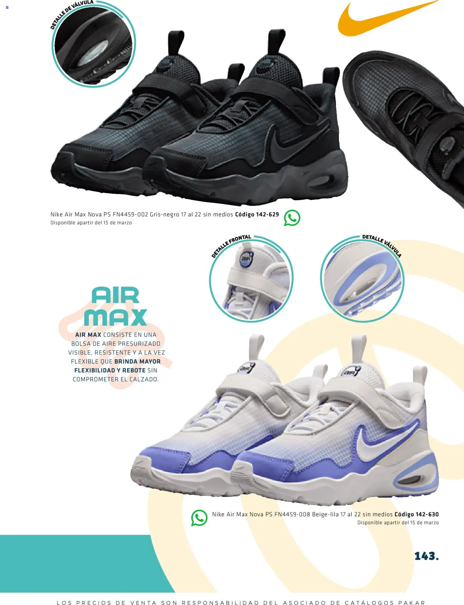 Nuevas ofertas de SC Pakar válidas en toda la República Mexicana desde el 27.02.2026. ¡Encuentra las mejores ofertas en SC Pakar catálogo Premium Kids! | Página: 143 | Productos: Bolsa, Válvula, Flexible