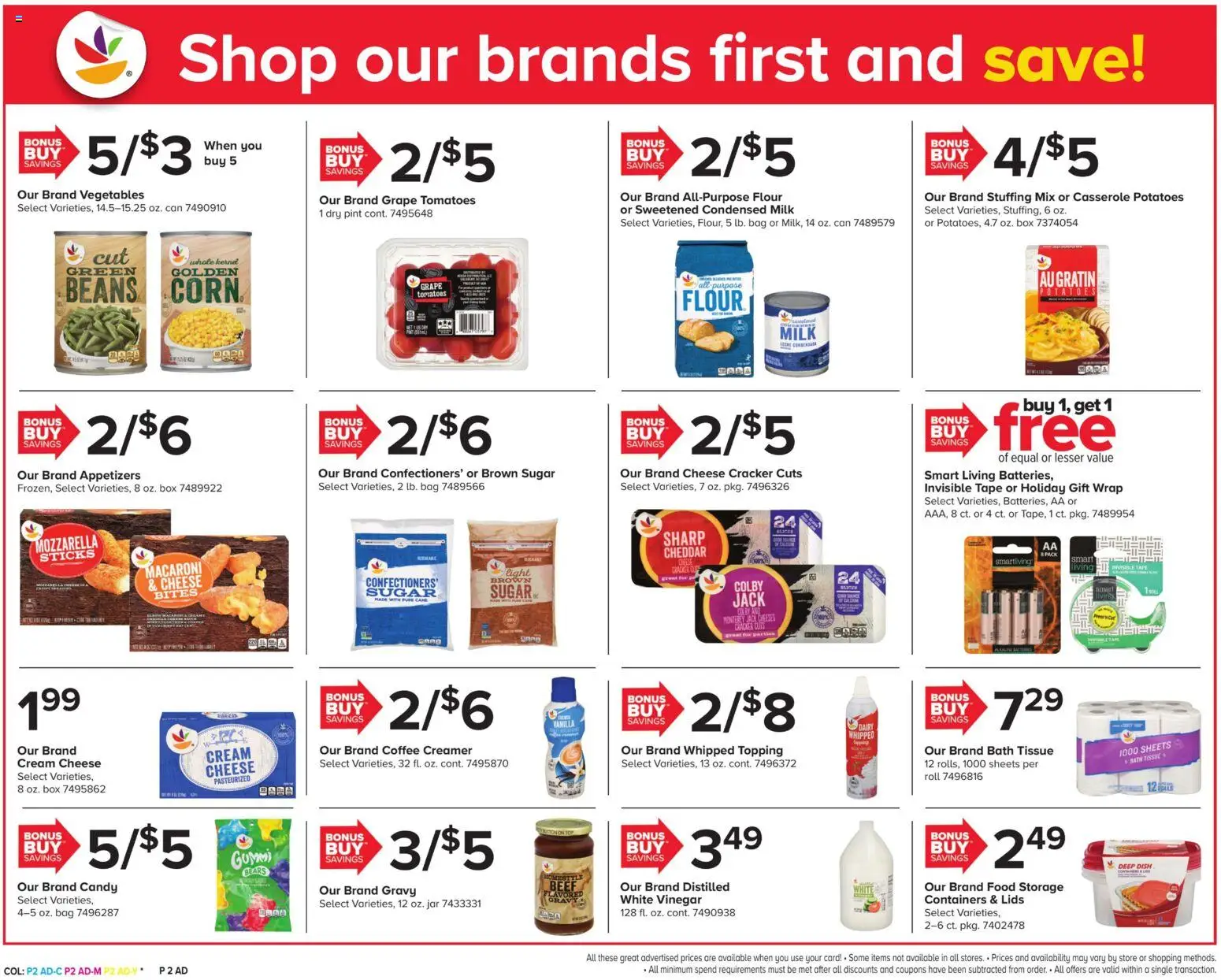 Giant Weekly Ad - valid from 28.11.2025 | Page: 2 | Products: Corn, Tomatoes, Cream, Bag