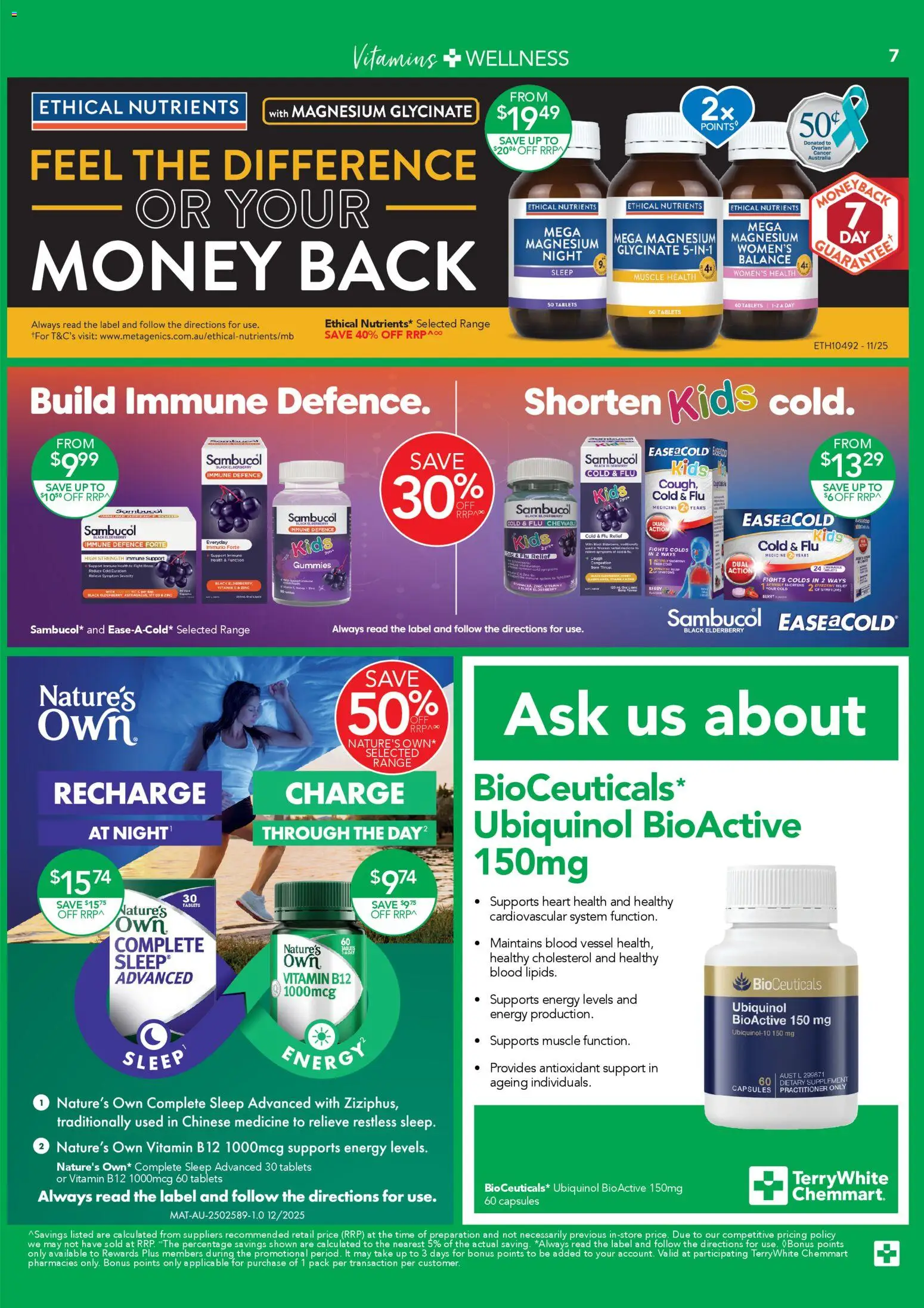 Terry White catalogue - valid from 05.03.2026 | Page: 7 | Products: Tablet, Tablets, Vitamin, Zinc