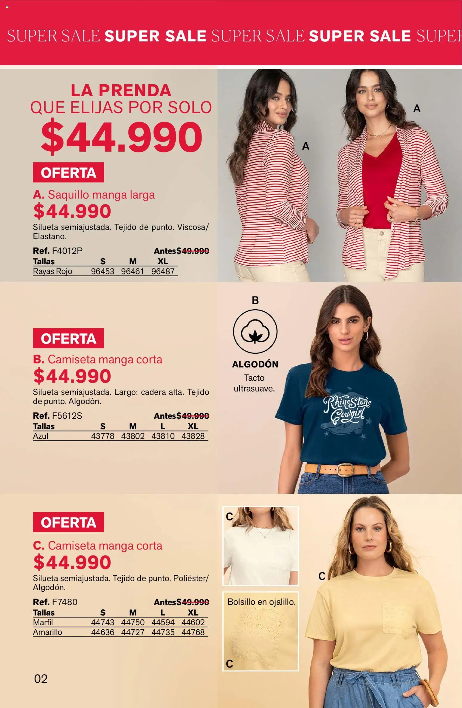 Leonisa revista - valida desde el 01.01.2026 | Página: 2 | Productos: Algodón, Camiseta