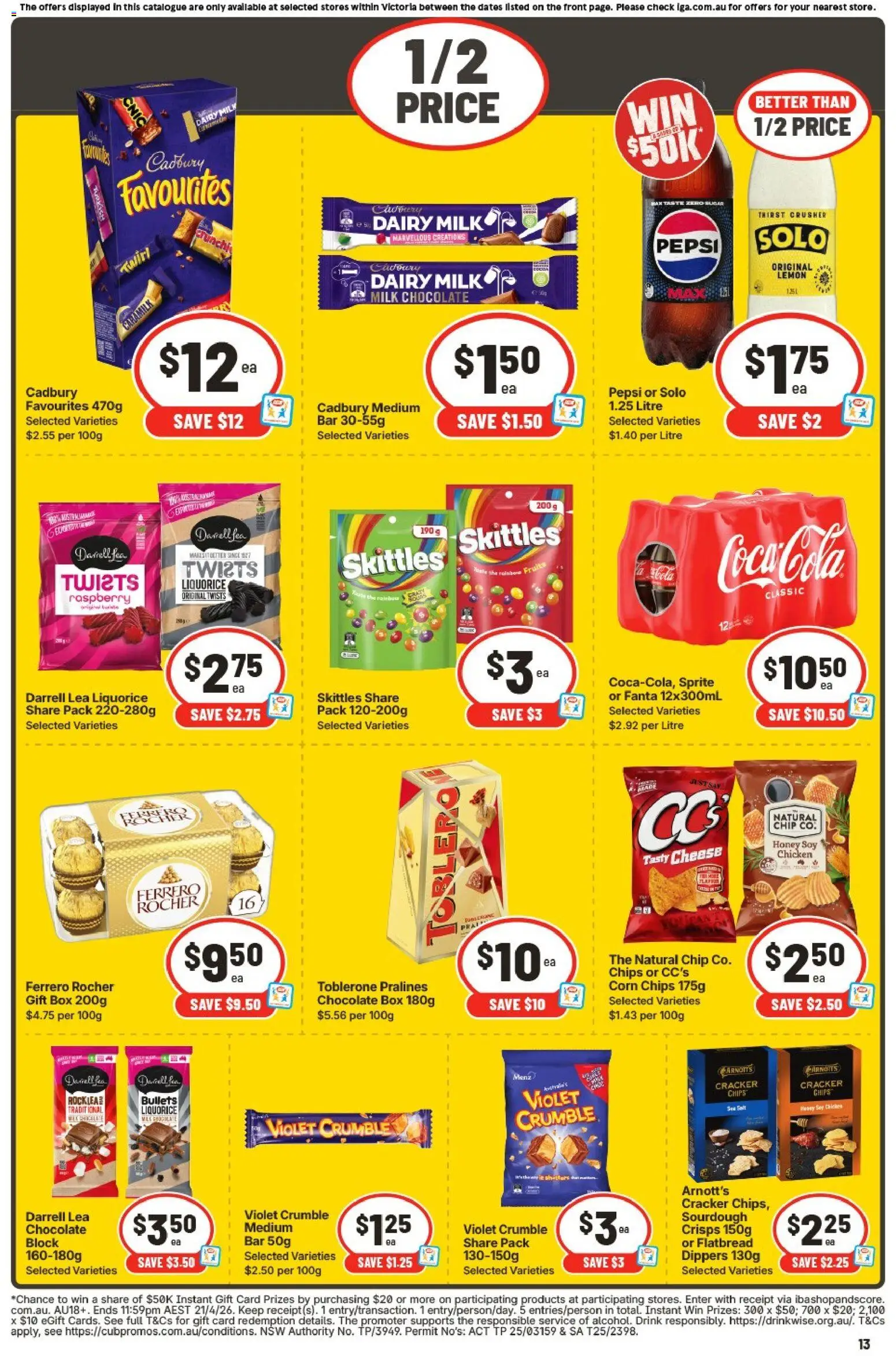 IGA catalogue - valid from 18.03.2026 | Page: 12 | Products: Cocoa, Milk, Cheese, Raspberry