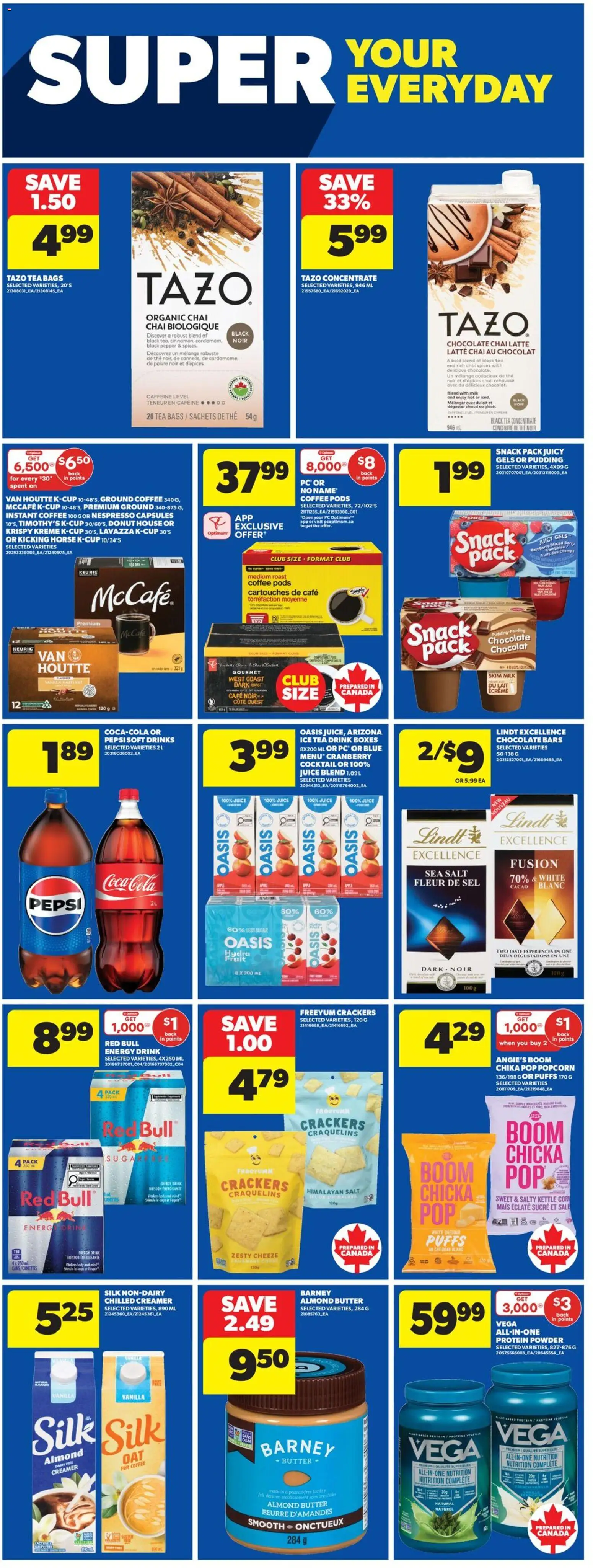 Real Canadian Superstore flyer valid from 05.02.2026 | Page: 27 | Products: PC, Milk, Butter, Chocolate